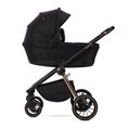 Carrozzina combinata BIANCA 3in1 con cesta per neonato BLACK